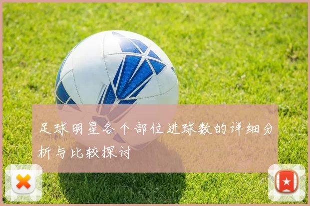足球明星各个部位进球数的详细分析与比较探讨